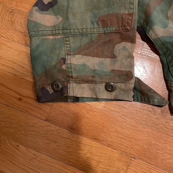 Vintage Furst of a kind NWT shrug camo top one size fits all handmade - Picture 10 of 11